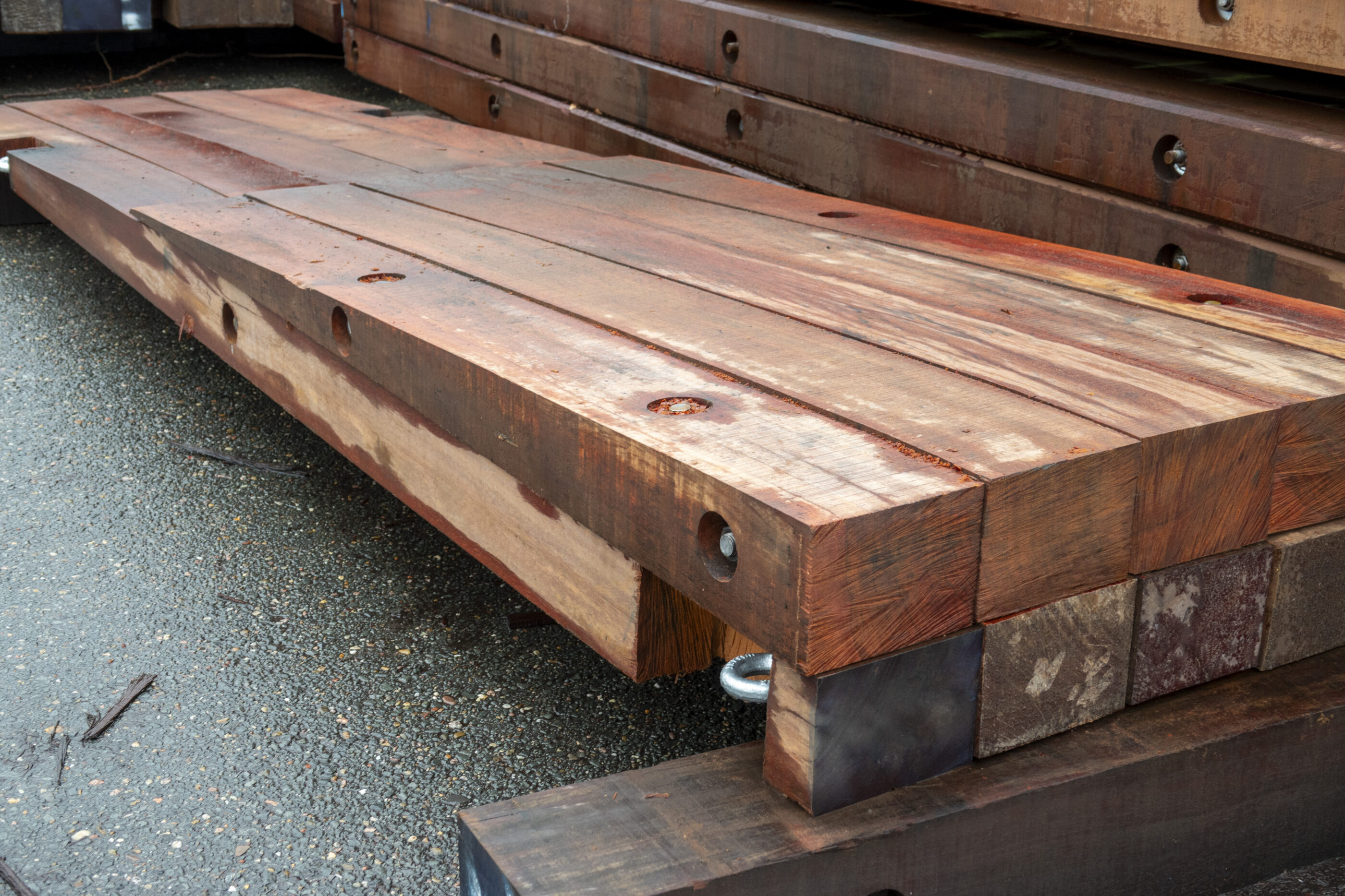 Spezielle Keile hergestellt